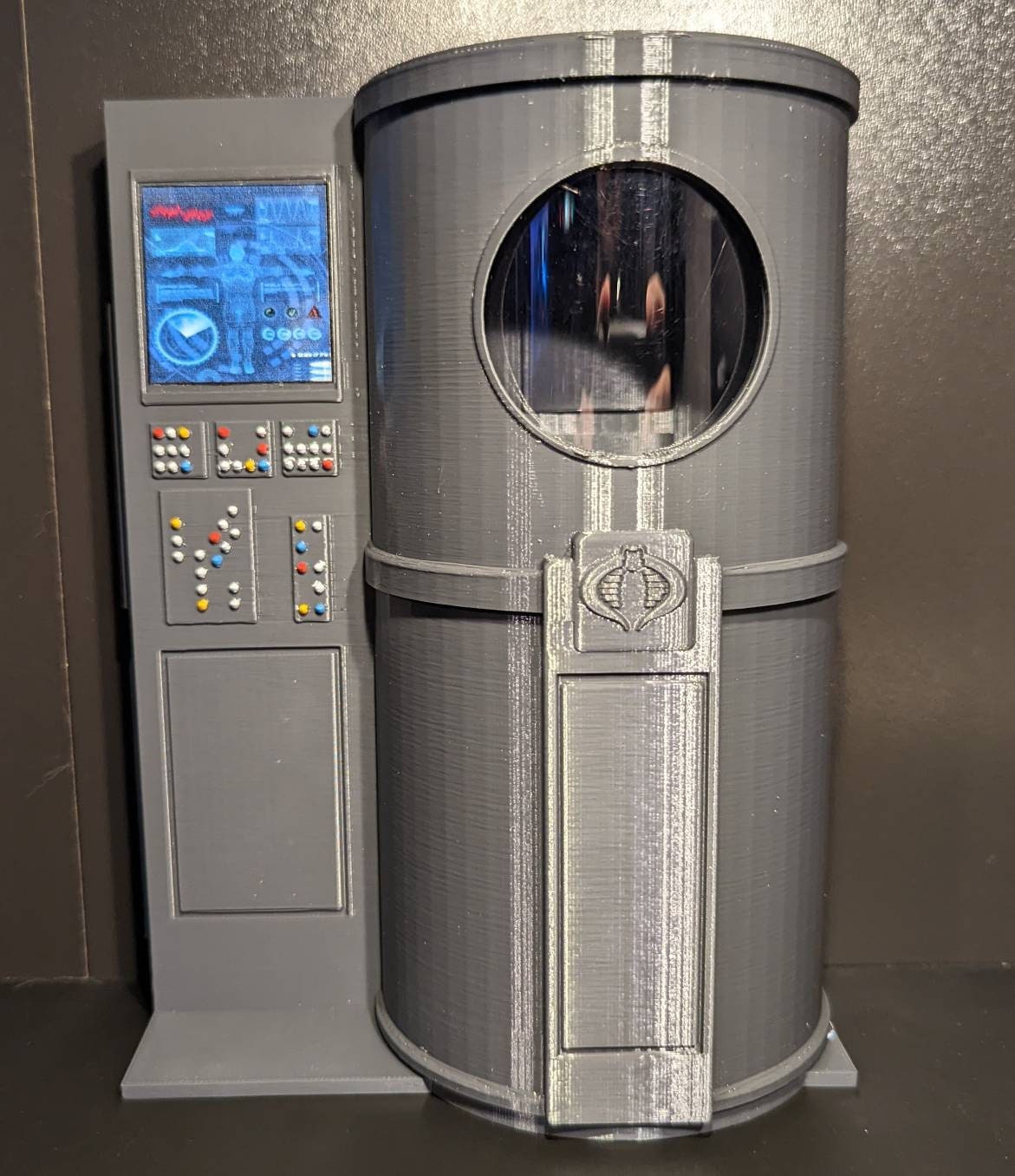 Cobra Laboratory Cryo Chamber for 1:12 Scale CLASSIFIED G.I. JOE