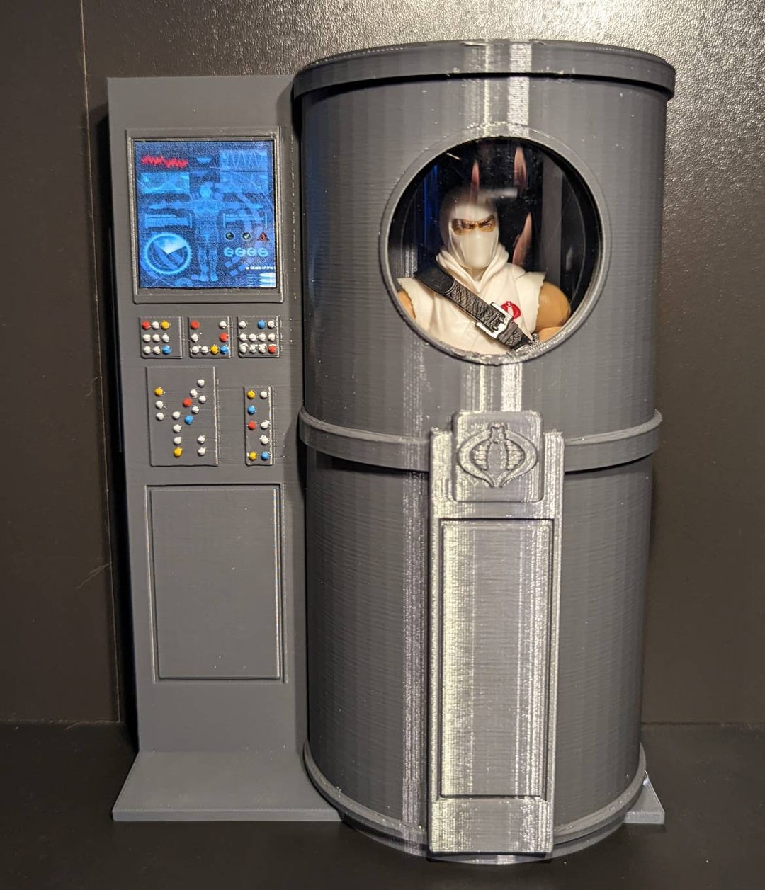 Cobra Laboratory Cryo Chamber for 112 Scale CLASSIFIED G.I. JOE Etsy