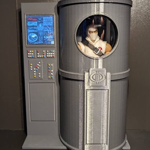 Cobra Laboratory Cryo Chamber for 1:12 scale CLASSIFIED G.I. JOE