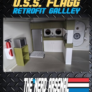 USS Flagg Retrofit Galley