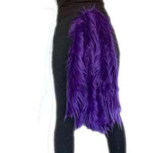 Cute Purple Unicorn Tail, Faux Fur Quality , Kids and Adults Costume  Accessory, Animal Horse Pony Cosplay Dress Up Fursuit