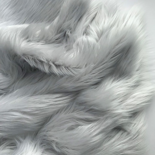 Bianna BLACK Long Pile Faux Fur Fabric Shag Shaggy Material - Etsy