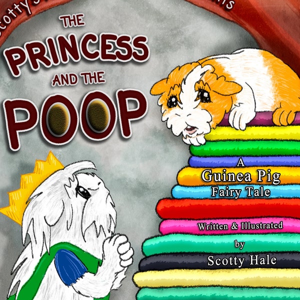 Autographed Princess and the Poop Scotty Signed Paperback