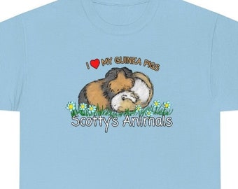 I Heart My Guinea Pigs Tee