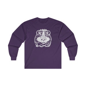 Guinea Pig Sketch Long Sleeve Tee