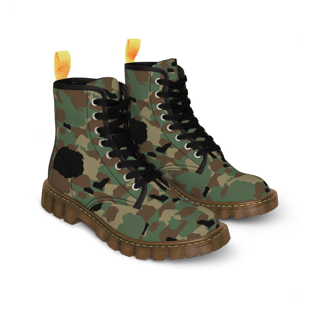Women's Guinea Pig Camo Boots - Etsy