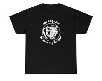 T-shirt de sauvetage de cochon d'Inde de LA