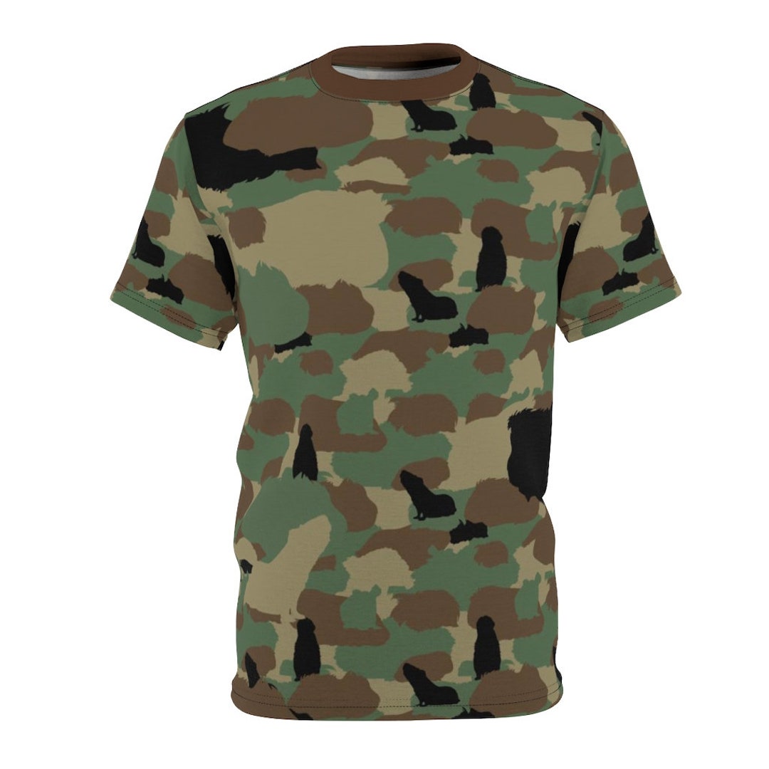Guinea Pig Camouflage Cut & Sew Tee - Etsy