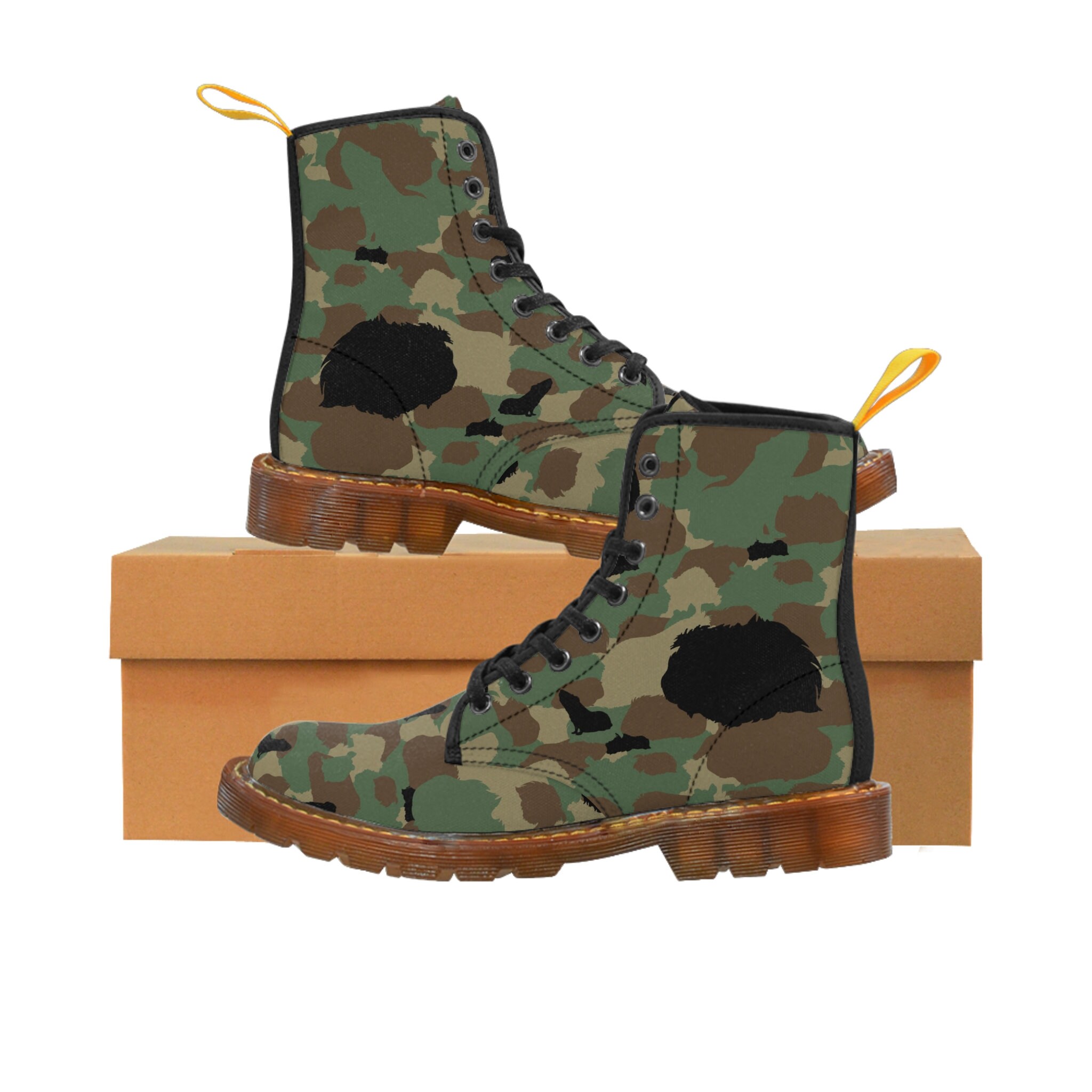 Women's Guinea Pig Camo Boots - Etsy