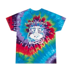スコッティの動物ピギータイダイTシャツ