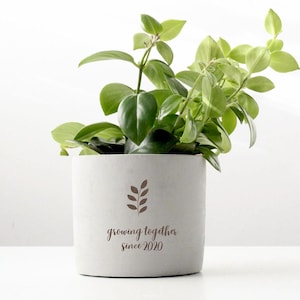 Vaso de presente personalizado para melhor amiga, presente de Natal para melhor amiga, presente de aniversário para amantes de plantas, presentes de amizade