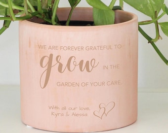 Personalized Caregiver Gift | Thank You Keepsake from Kids | Custom Engraved Quote for Nanny or Babysitter