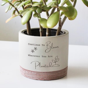 Cadeau inspirant pour elle | Souvenir gravé personnalisé avec message de motivation pour un anniversaire, l'obtention du diplôme ou des étapes importantes de la vie