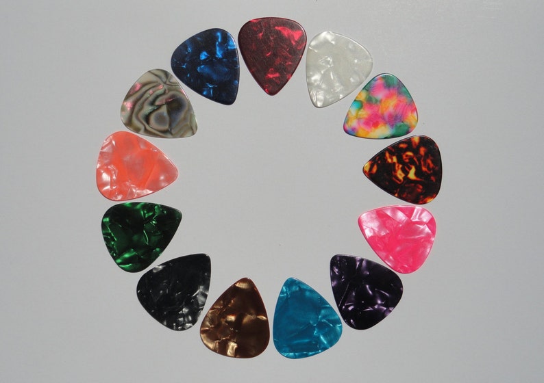 Guitar Pick Jewelry Earrings Guitar Charms Music Etsy