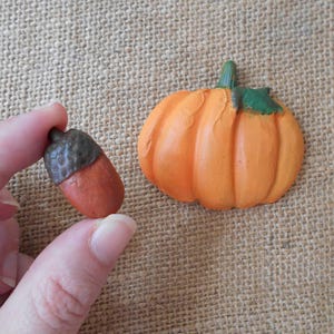 Kürbis - Eichel - Kühlschrankmagnete - Thanksgiving-Ideen - Partygeschenke - Halloween - Vigan - Herbstgeschenke - Herbstdekor - Kühlschrank - ArtFly