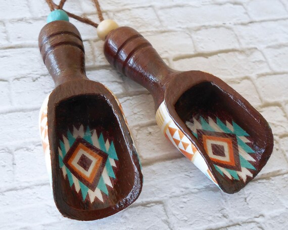 Wooden Scoop Set African Decor Kitchen Decor Fireplace Decor Ethnic Decor Boho Decor African Inspired Wedding Favors Artfly