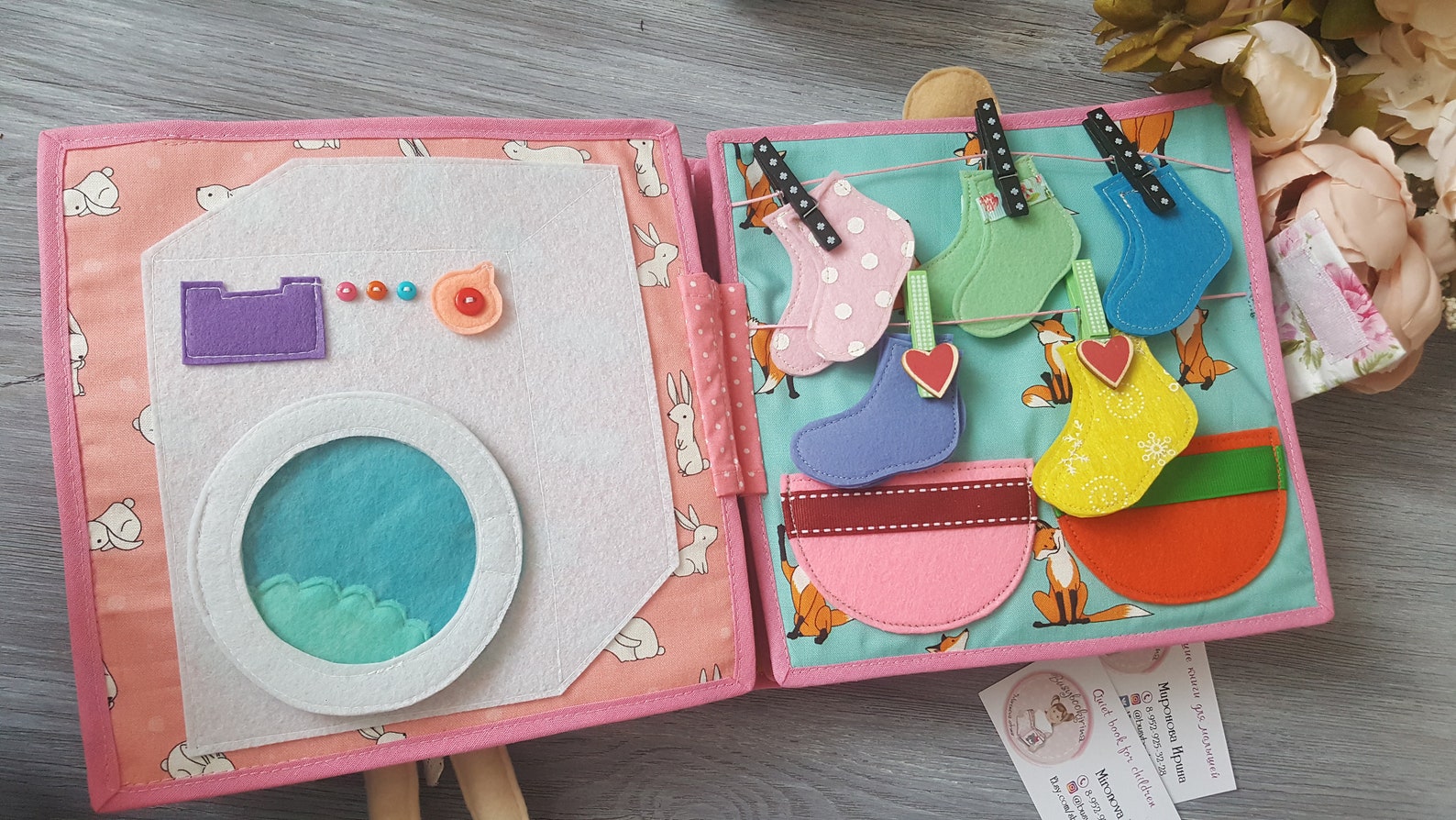 Toddler book quiete book Busy book Children's Quiet Etsy