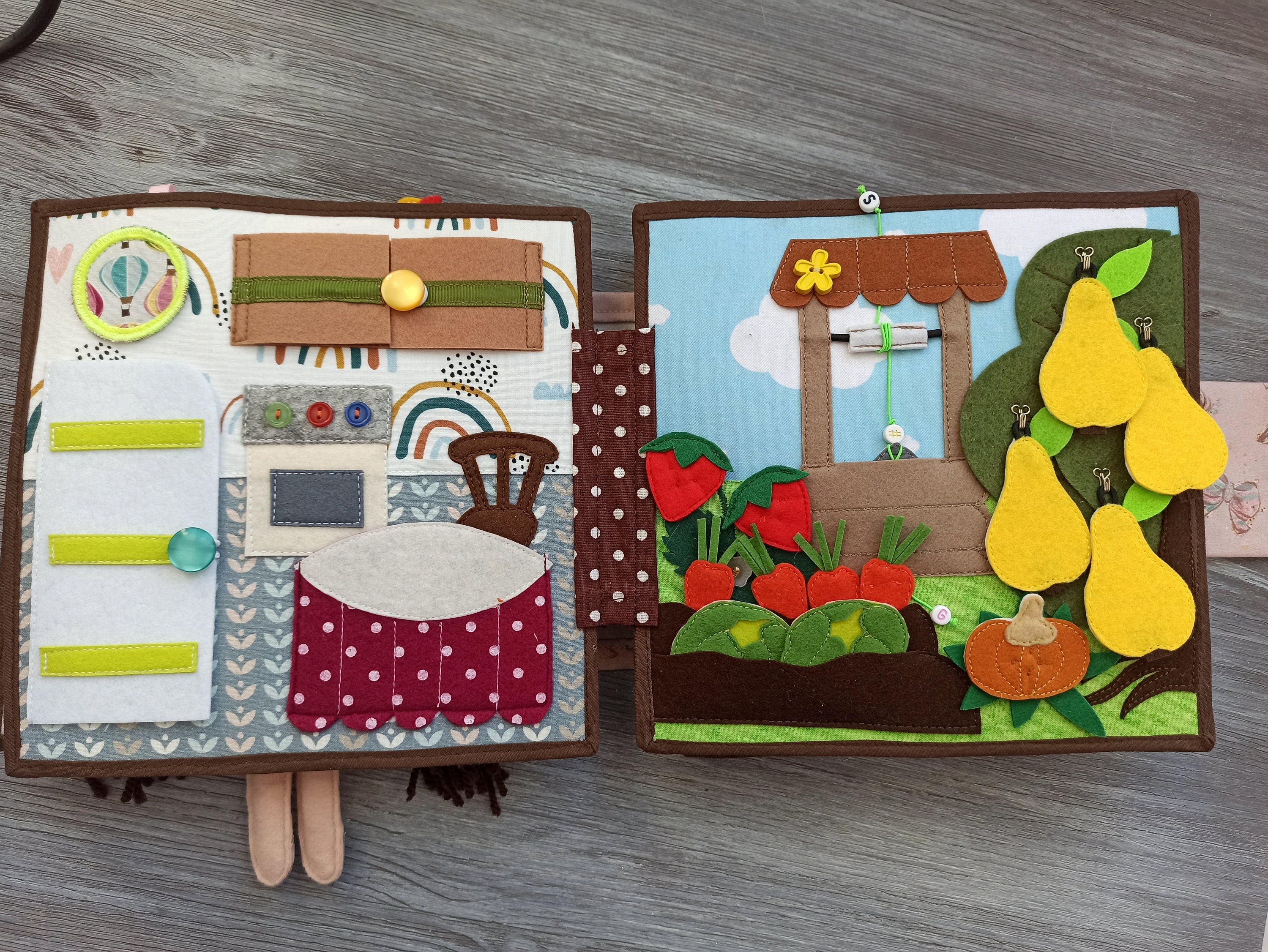 Busy book Montessori Quiet book Toddler quiet book Etsy