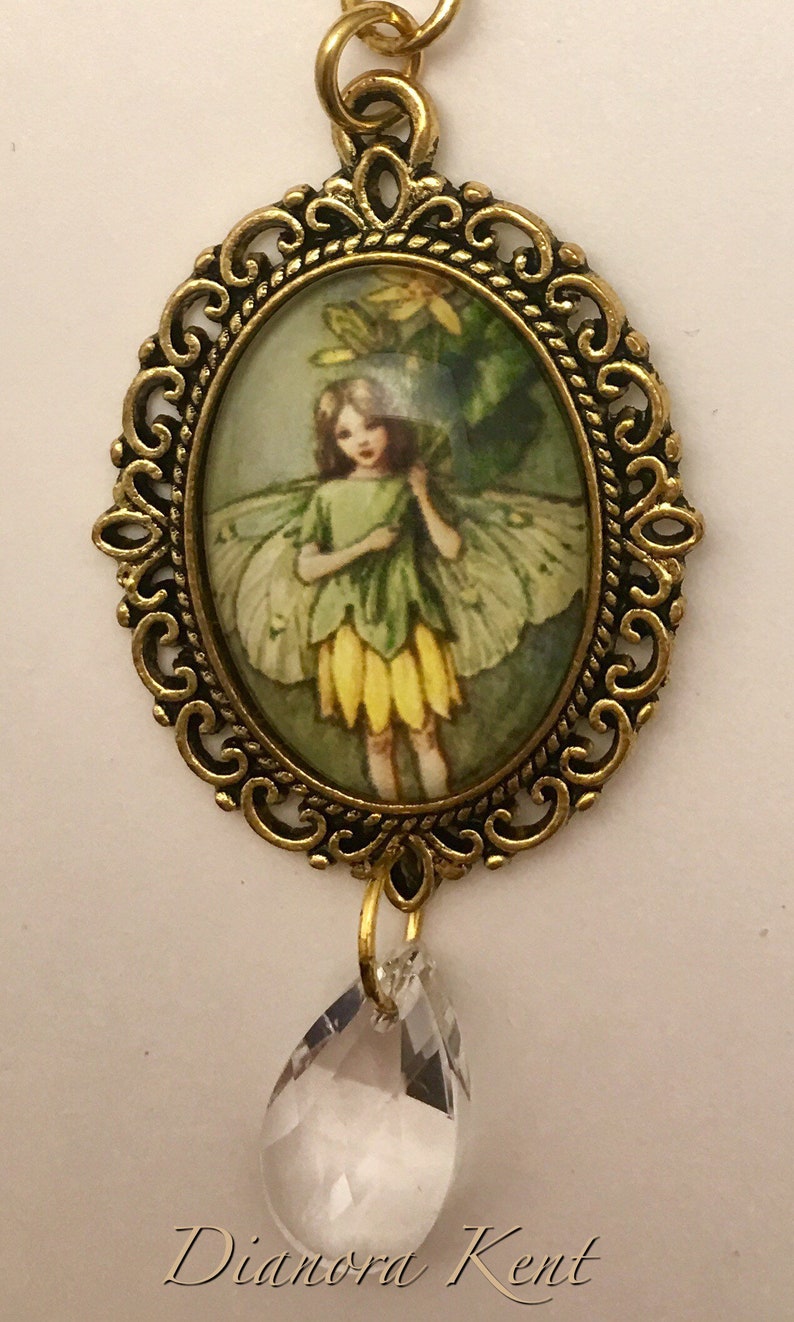 Celandine Flower Fairy earrings