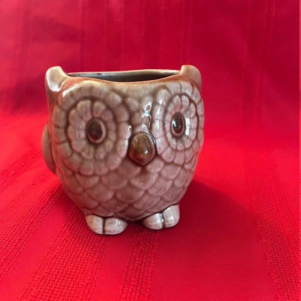 Tiny Owl Planter