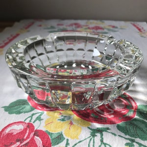 Lead Crystal Ashtray