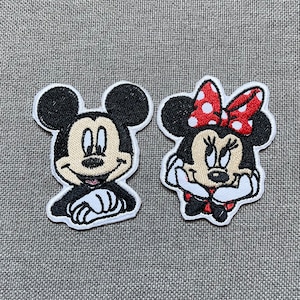 Mickey Patches ijzer op Minnie patches Mickey ijzer op patch patches voor Jassen borduurwerk patch Patch voor rugzak