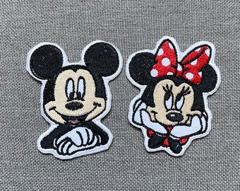 Mickey Patches iron on Minnie patches Mickey iron on patch patches for Jackets embroidery patch Patch for backpack