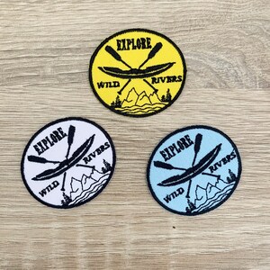 Explore Patches Patches Aufnäher Aufnäher Explore Aufnäher Patches für Jacken Sticken Patch Für Rucksack Stickerei Patch Reise