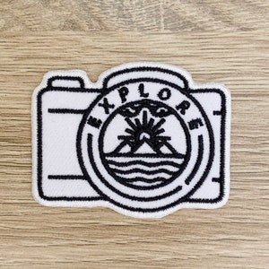 Travel Patches explore iron on patch  patches for Jackets embroidery patch Patch for backpack patches