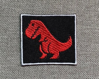 Dinosaur Patches Dinosaur iron on patches iron on patch patches for Jackets embroidery patch Patch for backpack