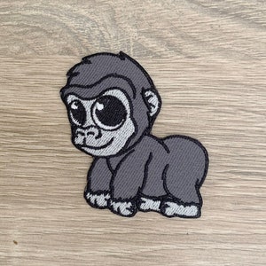 King Kong Parches hierro en King Kong parches King kong hierro en parche parches para Chaquetas parche de bordado Parche para mochila