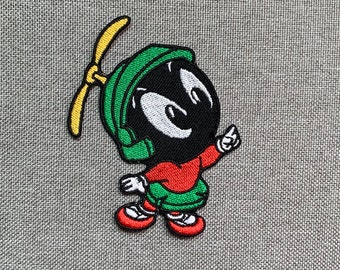 Marvin the Martian Patches iron on patches Marvin iron on patch patches for Jackets embroidery patch Patch for backpack