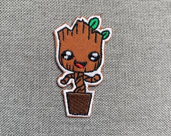 Groot Patches iron on patches Marveliron on patch patches for Jackets embroidery patch Patch for backpack