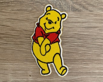 Pooh Patches iron on Pooh  patches Pooh  iron on patch patches for Jackets embroidery patch Patch for backpack patches