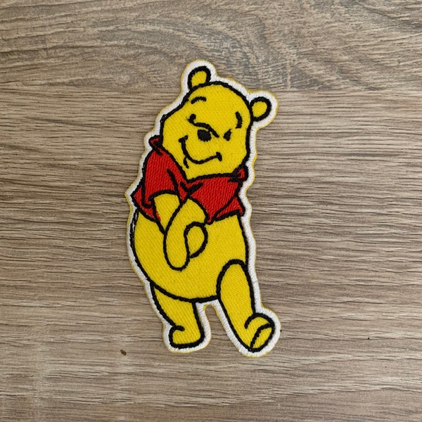 Pooh Patches iron on Pooh  patches Pooh  iron on patch patches for Jackets embroidery patch Patch for backpack patches