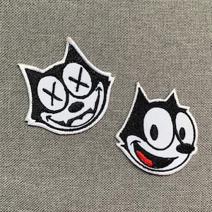 Felix the Cat Patches Felix iron on patches iron on patch patches for Jackets embroidery patch Patch for backpack