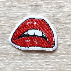 Lips Patches iron on patches Lips iron on patch patches for Jackets embroidery patch Patch for backpack