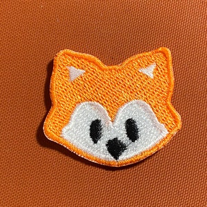 Fox Patches iron on patches Fox Face iron on patch patches for Jackets embroidery patch Patch for backpack