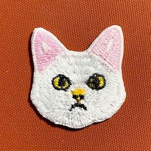 Tiny Cat Patches iron on patches cat iron on patch patches for Jackets embroidery patch Patch for backpack