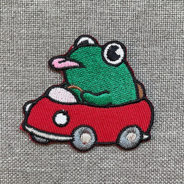 Flog dans la voiture Patches fer sur les patchs Flog iron sur patch patchs pour vestes patch patch de broderie Patch pour sac à dos