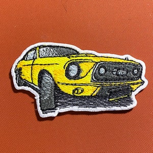 Ford Mustang Patches ijzer op patches Auto ijzer op patch patches voor Jassen borduurwerk patch Patch voor rugzak