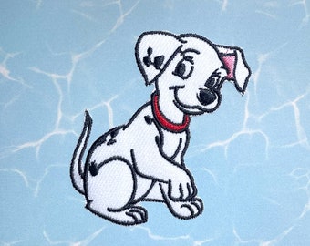 101 Dalmatian Patches iron on patches Dalmatian cartoon iron on patch patches for Jackets embroidery patch Patch for backpack