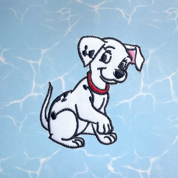 101 Dalmatian Patches iron on patches Dalmatian cartoon iron on patch patches for Jackets embroidery patch Patch for backpack