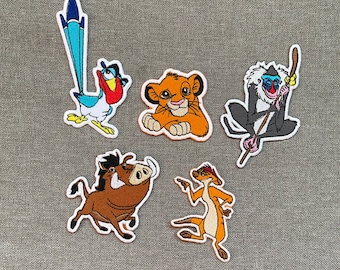 The lion king Patches iron on patches iron on patch patches for Jackets embroidery patch Patch for backpack