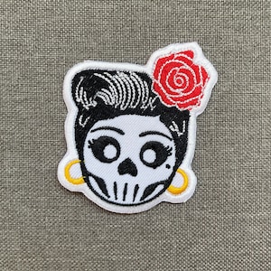 Skull Patches iron on patches Skull iron on patch patches for Jackets embroidery patch Patch for backpack