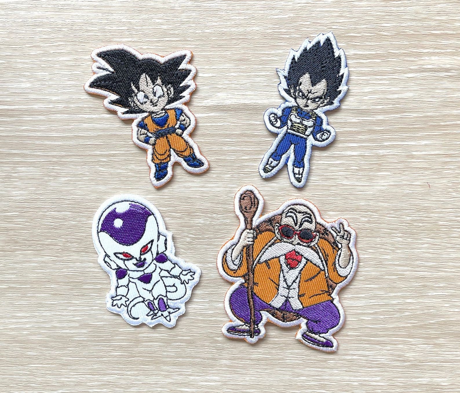 Dragonball Patches iron on dragonball patches Cartoon iron on Etsy