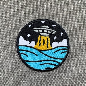 UFO Patches iron on patches UFO iron on patch patches for Jackets embroidery patch Patch for backpack