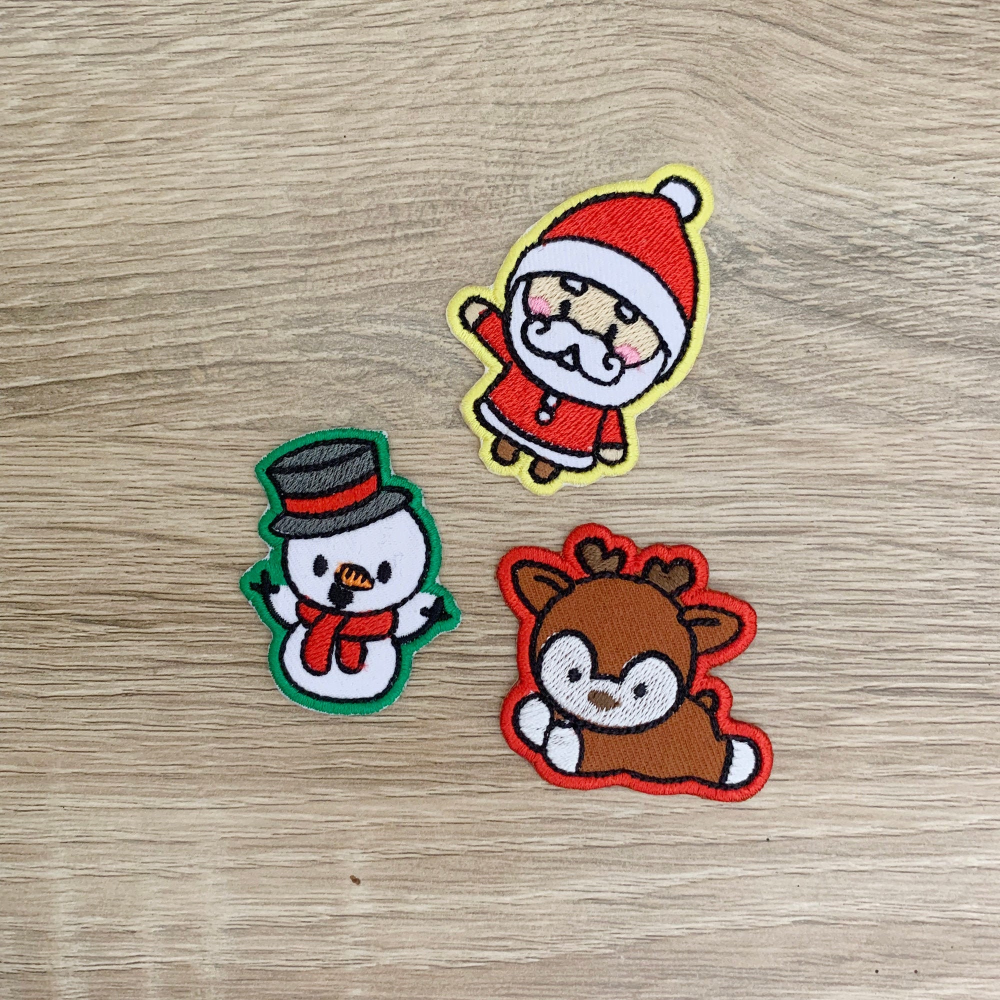 Christmas Patches iron on Christmas patches Christmas iron on Etsy