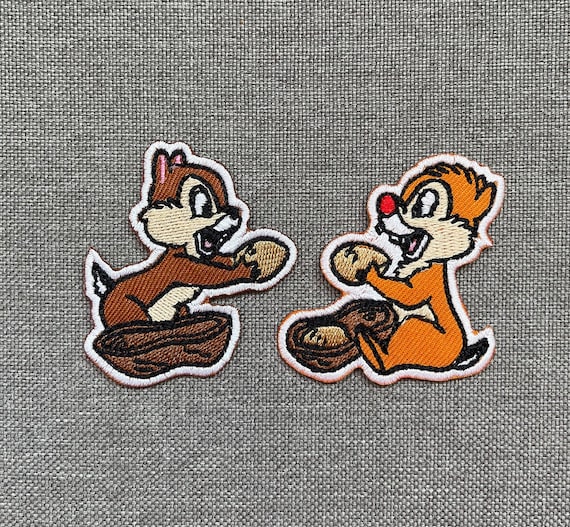 Chip 'n' Dale Patches iron on patches Chip 'n' Dale iron on patch patches for Jackets embroidery patch Patch for backpack
