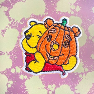 Pooh Patches Zum aufbügeln Pooh Aufnäher Aufnäher Zum aufbügeln Für Jacken Stickerei Patch Für Rucksack
